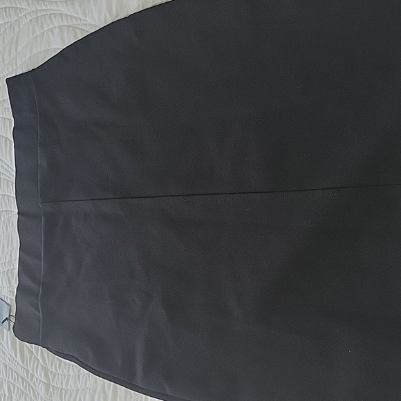 EXCHIC Women’s Pencil Skirt Bodycon Business Skirt Side Slit Hem - Picture 7 of 10